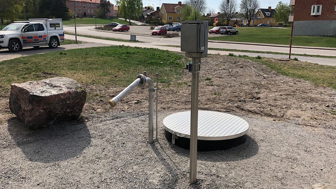 Vattenkiosk i Torshälla