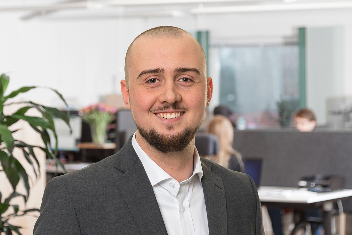 Porträtt av Oskar Morén