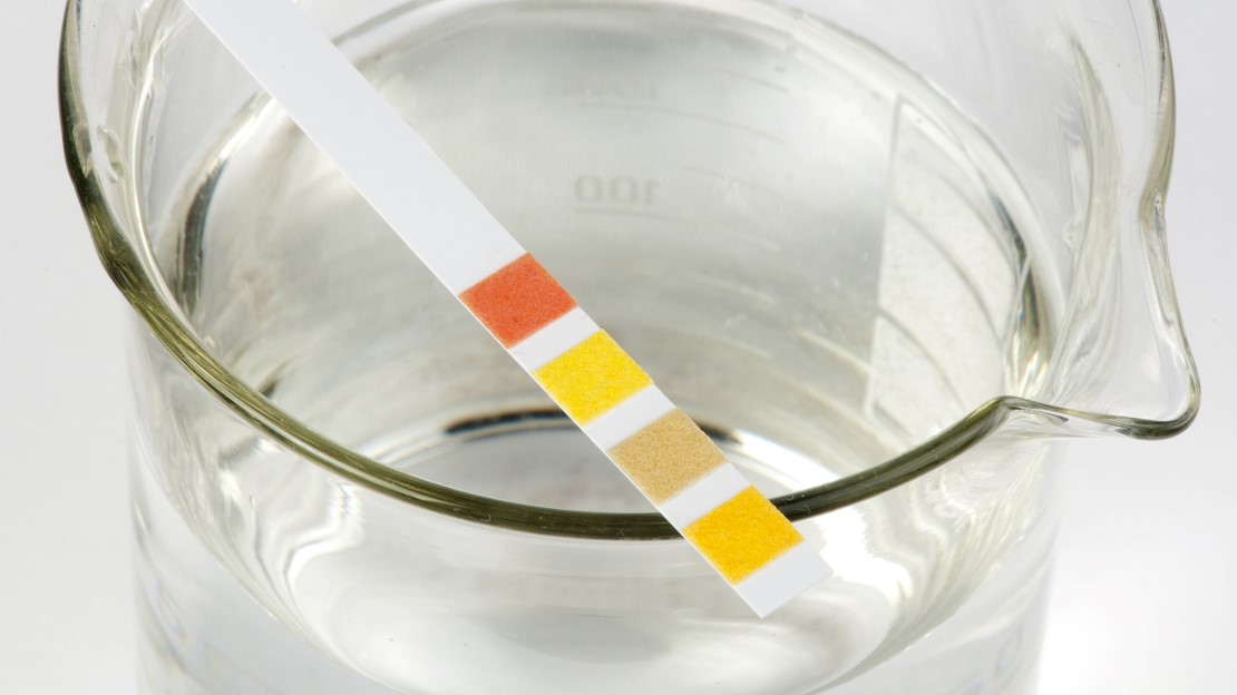 Ph-undersökning av vatten