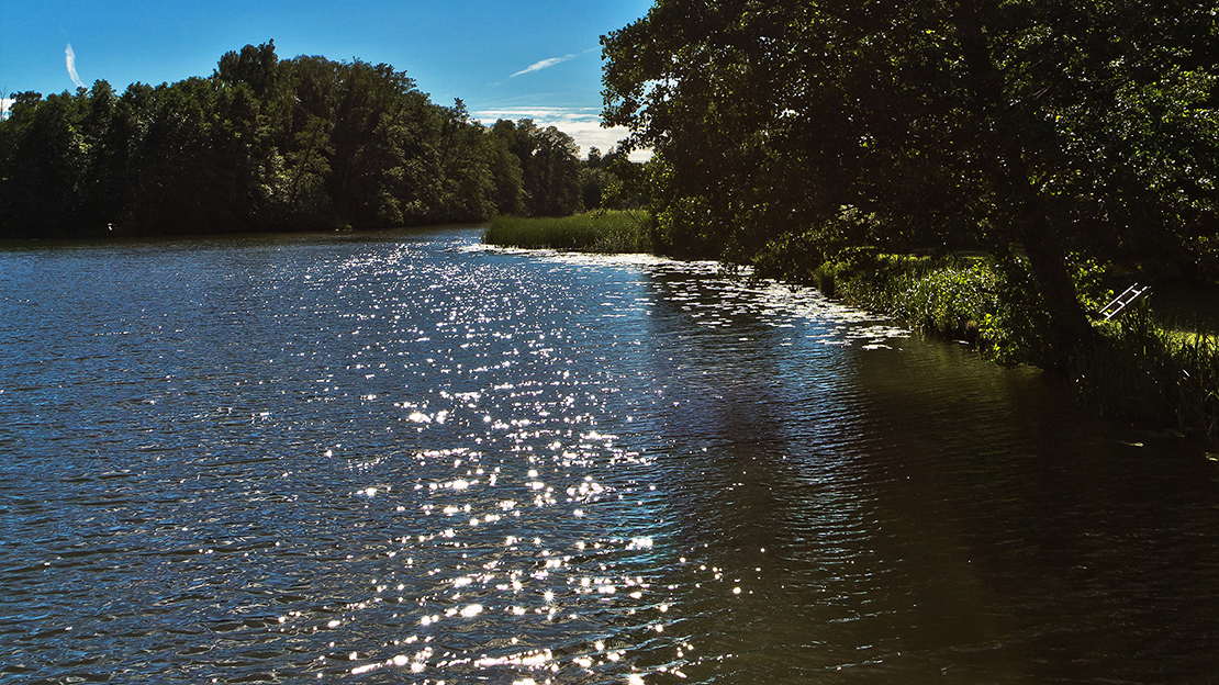 Hyndevad vattenskyddsområde.