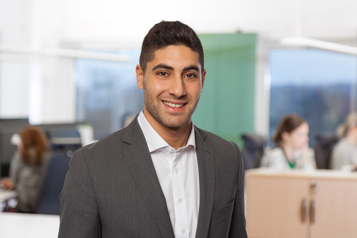 Porträtt av Emil Fritzell