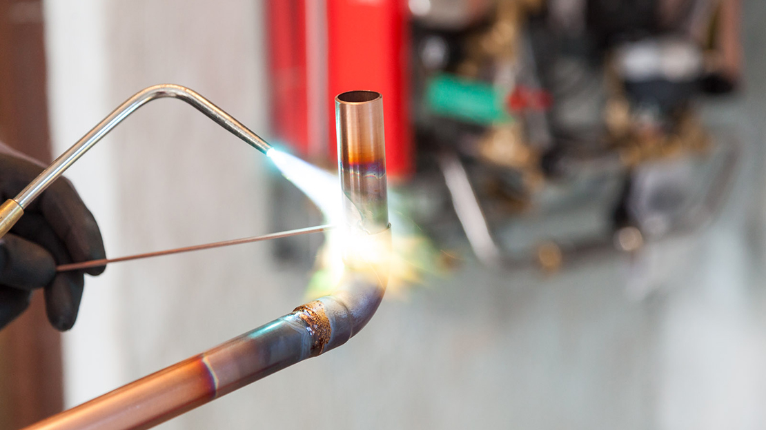 Svetsning av kopparrör